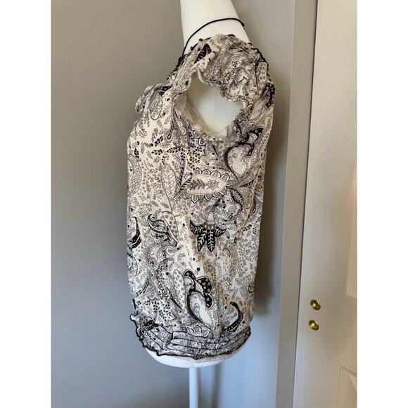 90s Y2K Agenda Short Sleeve Top Size Large‎ - Picture 4 of 4